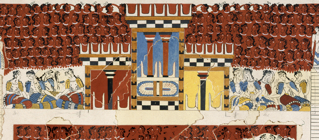 Reconstruction drawing of the 